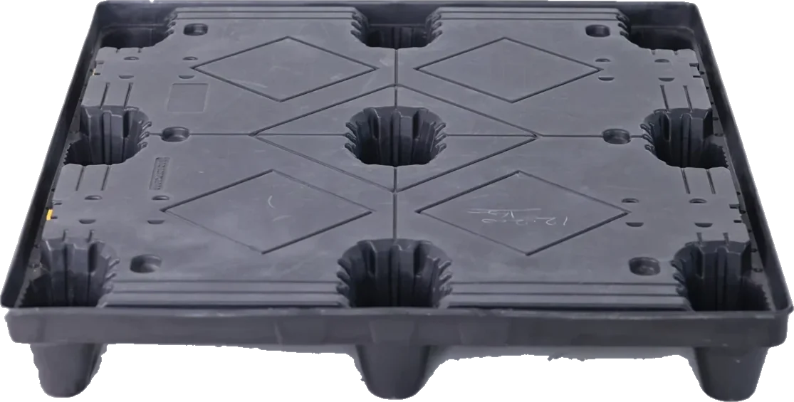 FLC pallet base, inside view